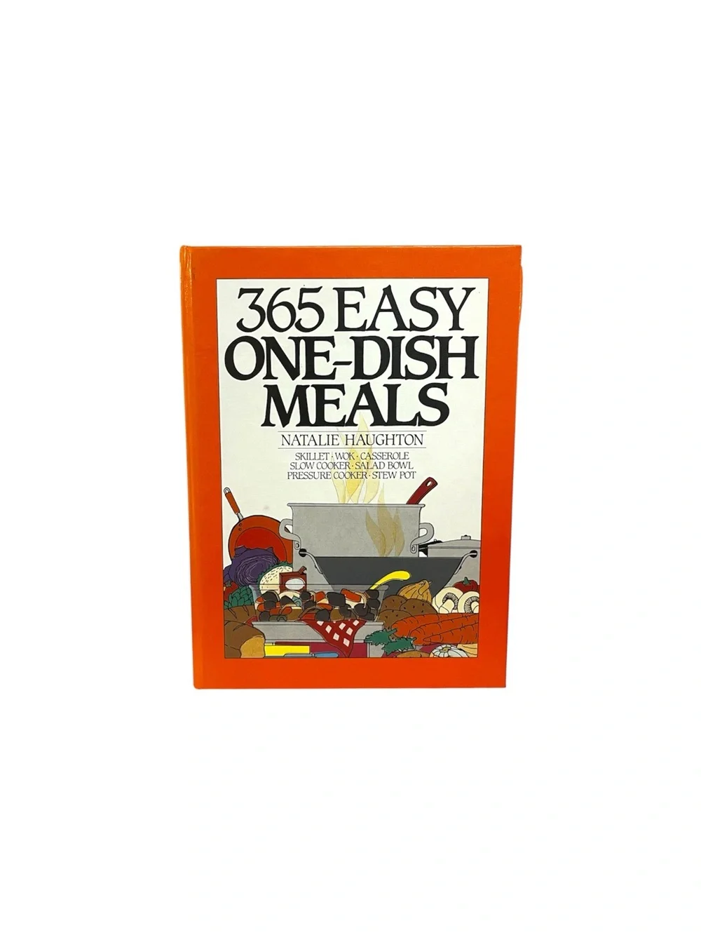 365 Easy One-Dish Meals Cookbook by Natalie H. Haughton (1990, Hardcover)